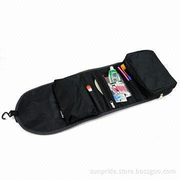 Fashionable and Practical Hanging Travel Toiletry/Cosmetic Bag, Made of 600D Oxford